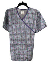 Women scrubs purple for sale  Greenville