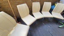 Cream leather foam for sale  LONDON