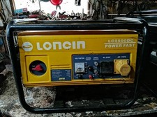 Loncin lc2500 petrol for sale  FAREHAM