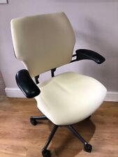 Cream leather humanscale for sale  LONDON