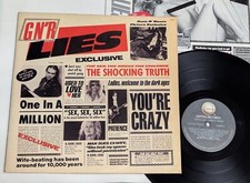 Guns N' Roses -G N' R Lies BRAZIL 1st PRESS LP 1989, usado comprar usado  Brasil 
