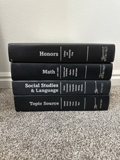 Southwest Advantage Lot 4 Books Math 2, Honors, Social Studies, Topic Source comprar usado  Enviando para Brazil