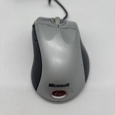 Mouse de roda Microsoft Intellimouse Explorer 4.0 1004 USB prata preto testado comprar usado  Enviando para Brazil