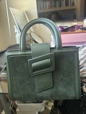 Green leather suede for sale  LONDON