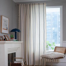 Stripe geometric curtain for sale  UK