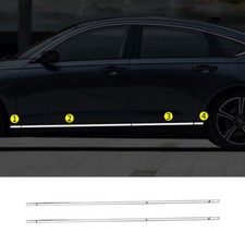 Usado, Tampa de moldura de proteção lateral de aço cromado para Honda Accord 11º 2023-2024 comprar usado  Enviando para Brazil