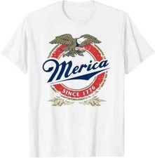 Camiseta Merica Since 1776 Funny 4th of July Merica Since 1776 comprar usado  Enviando para Brazil