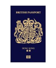 Britischer hongkong reisepass gebraucht kaufen  Trebbin