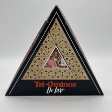 Vintage Triominos De Luxe Triangular Jogo de Dominó Golias 100% Completo Em Holandês, usado comprar usado  Enviando para Brazil