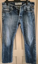 replay blue jeans waitom for sale  BRADFORD