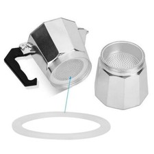 Usado, Vedação de junta de substituição para cafeteira expresso fogão Moka borracha silicone K0O6 comprar usado  Enviando para Brazil