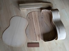 Zestaw do tworzenia gitary klasycznej tonewood. Buk łupany, świerk euro, szyja limba, używany na sprzedaż  Wysyłka do Poland
