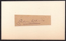 Autograph gordon white for sale  FAREHAM