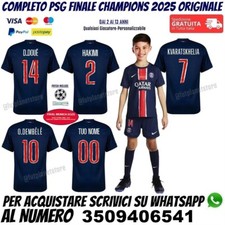 Maglia psg bambino usato  Pievepelago