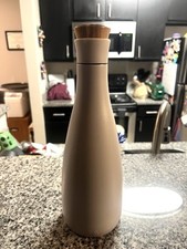 Garrafa de aço inoxidável com isolamento a vácuo Manna 50 oz/1,5 L mármore branco comprar usado  Enviando para Brazil