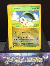 Pokemon Card Chikorita 100/165 Expedition E Series WOTC holográfico reverso jogado comprar usado  Enviando para Brazil
