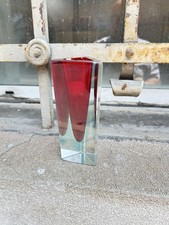 VASO IN VETRO DI MURANO SOMMERSO 70s FLAVIO POLI ITALIAN DESIGN GLASS VASE comprar usado  Enviando para Brazil
