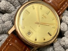 Relógio de pulso ELGIN automático relógio suíço aço inoxidável traseiro 17 joias cal 997 comprar usado  Enviando para Brazil