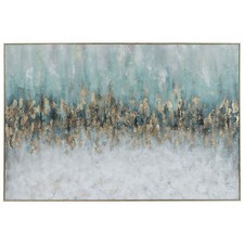Metallic gold teal for sale  USA