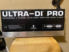 Behringer di4000 ultra for sale  Spokane