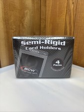 Porta-cartões semi-rígidos BCW #1 caixa com 4 pacotes de 50 mangas, 200 no total, usado comprar usado  Enviando para Brazil