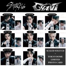 STRAY KIDS GIANT "SEALED" SOLO CD + TOKYO KOPUŁA LIMITOWANY OFICJALNY ZESTAW KART FOTOGRAFICZNYCH na sprzedaż  Wysyłka do Poland