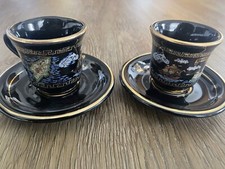 Gold espressotassen 24k gebraucht kaufen  Küps