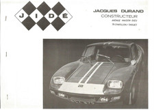 Brochure jide jacques d'occasion  Bray-sur-Somme