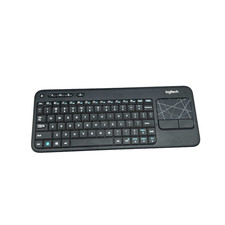 Teclado sem fio Logitech K400r com touch pad com receptor dongle USB TESTADO, usado comprar usado  Enviando para Brazil