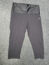 Usado, Leggings Domyos Capri feminina grande preta cintura alta cintura larga ioga atlética comprar usado Usado, Leggings Domyos Capri feminina grande preta cintura alta cintura larga ioga atlética comprar usado  Enviando para Brazil