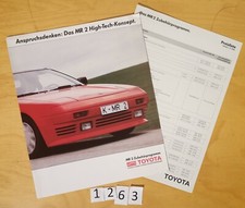 Toyota accessoires prospectus d'occasion  Meyzieu
