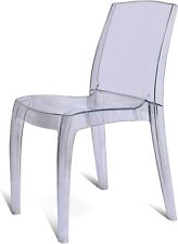 Transparent clear chair for sale  WALTHAM ABBEY