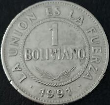 Bolivia moneta boliviano usato  Rho