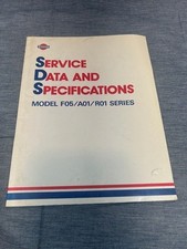 Empilhadeira Nissan FO5/AO1/RO1 serviço, dados e especificações 1984 LQQK! comprar usado  Enviando para Brazil