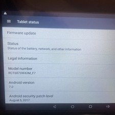 Rca android tablet for sale  Irmo