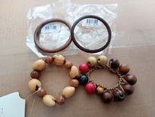 Bracelets bois vintage d'occasion  Aubusson