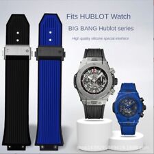 Pulseira masculina de silicone mergulhador 17x27 mm para relógio Hublot Big Bang borracha comprar usado  Enviando para Brazil