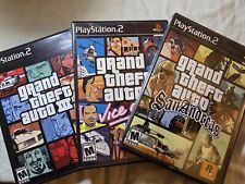 Usado, Lote de jogos Grand Theft Auto PS2 - GTA 3, San Andreas, Vice City - Testado - Na caixa comprar usado  Enviando para Brazil