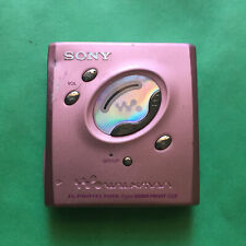 Sony Mini Disc Walkman Md Player Rose Modelo MZ-E505 MDLP Apenas Player Sem Bateria comprar usado  Enviando para Brazil