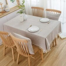 Cotton linen tablecloths for sale  Shipping to Ireland