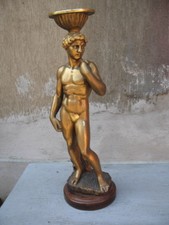 Lampada statua davide usato  Italia