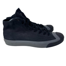 Raro Converse Jack Purcell Nubuck monocromático unissex M9.5 W11 preto 149924C comprar usado  Enviando para Brazil