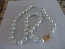 Collana perle 14mm usato  Roma
