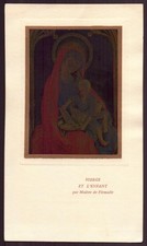 Image pieuse vierge d'occasion  Bellegarde