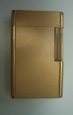 Dupont gold lighter for sale  LEATHERHEAD
