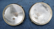 Par de faróis de vidro HELLA H4 ARTEB 7" com luzes de circulação diurna Euro - Opel GT, usado comprar usado  Enviando para Brazil