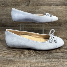 Sapatos femininos Vionic Klara 6 Skyway azul camurça balé arco plano comprar usado  Enviando para Brazil