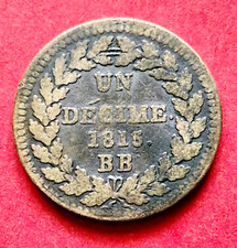 Qualité décime 1815 d'occasion  Laruscade