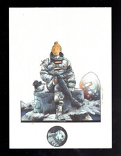 Tintin. carte postale. d'occasion  Neaufles-Saint-Martin