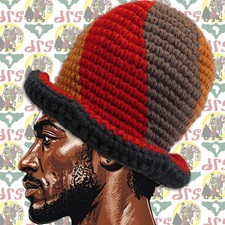 Chapéu Rasta Crown malha espiral [drs] Rockers Styleee!! Raízes de reggae dub áfrica comprar usado  Enviando para Brazil